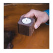 تصویر از جا شمعی چوبی تک خانه وایت پلیت کد 8056.6 یک عددی