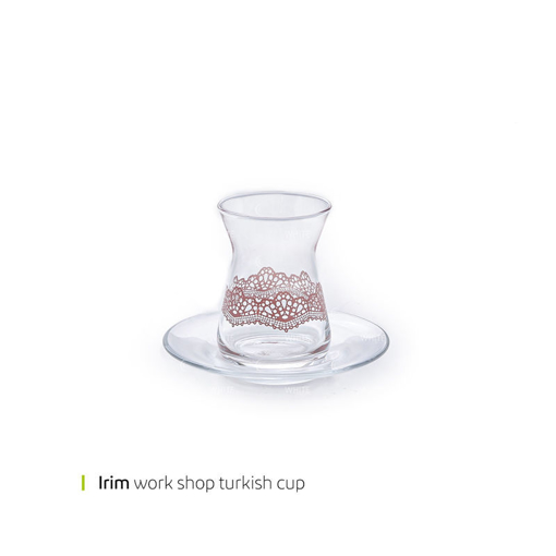 تصویر از استکان و نعلبکی ایریم ورکشاپ 130 سی سی جی فور یو کد 96354 شش عددی end