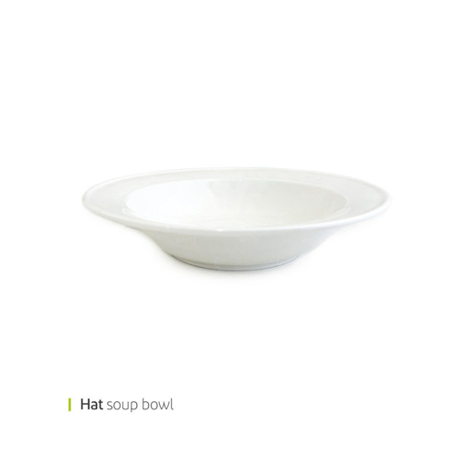 تصویر از کاسه سوپ هت سفید وایت پلیت کد 1211.13 یک عددی end