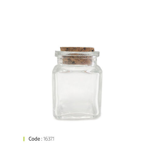 تصویر از بطری کوچک درب چوب پنبه وایت پلیت کد 1637.1m یک عددیend