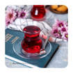 تصویر از استکان و نعلبکی ارورا 140 سی سی پاشا باغچه کد 96378 شش عددی end