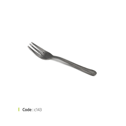 تصویر از چنگال کیک خوری 808 کد c143 یک عددی end