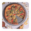 تصویر از بشقاب پیتزا فلزی متال 45 سانت وایت پلیت کد 7054 یک عددی