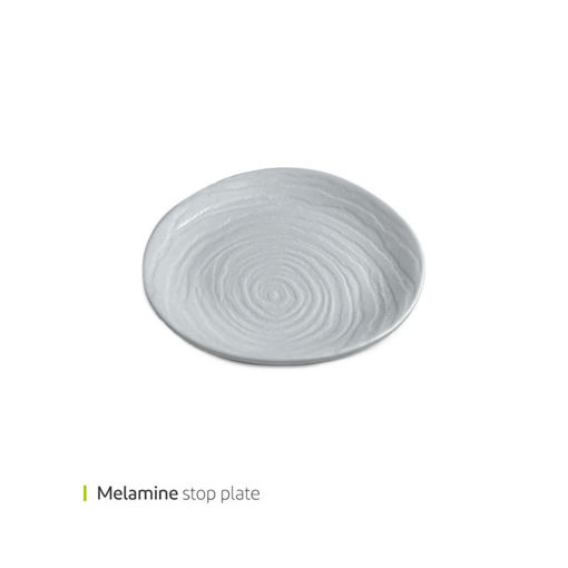 تصویر از پیش دستی استاپ 20 ملامین سفید وایت پلیت کد 3326.2 یک عددی