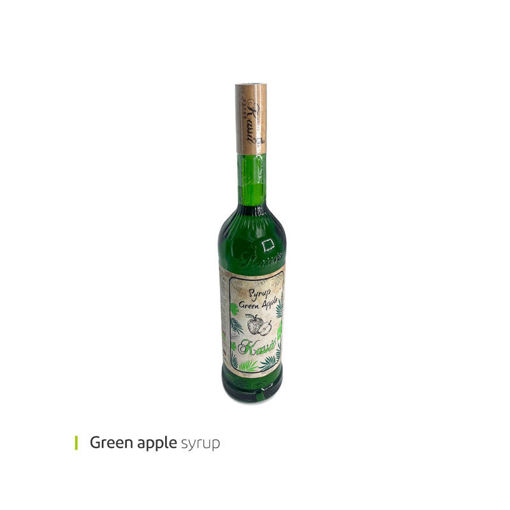 تصویر از سیروپ سیب سبز کاسیت وایت پلیت کد 300011 یک عددی