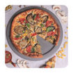 تصویر از بشقاب پیتزا فلزی متال 20 سانت وایت پلیت کد 7050 یک عددی