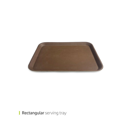 تصویر از سینی استپ دار مستطیل 40 سانت وایت پلیت کد 0105 یک عددی end