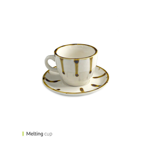 تصویر از فنجان و نعلبکی دبل اسپرسو ملتینگ 130 سی سی وایت پلیت کد 23.5120m یک عددی end