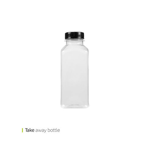 تصویر از بطری پلاستیکی ماه 400 سی سی وایت پلیت کد 2056 یک عددی