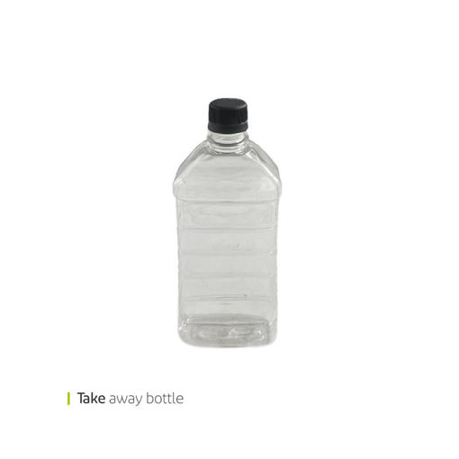 تصویر از بطری پلاستیکی خط دار 500 سی سی وایت پلیت کد 2059 یک عددی