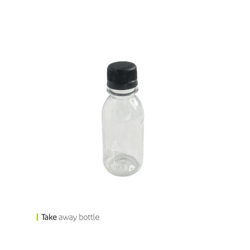 تصویر از بطری پلاستیکی گرد 150 سی سی وایت پلیت کد 2060 یک عددی