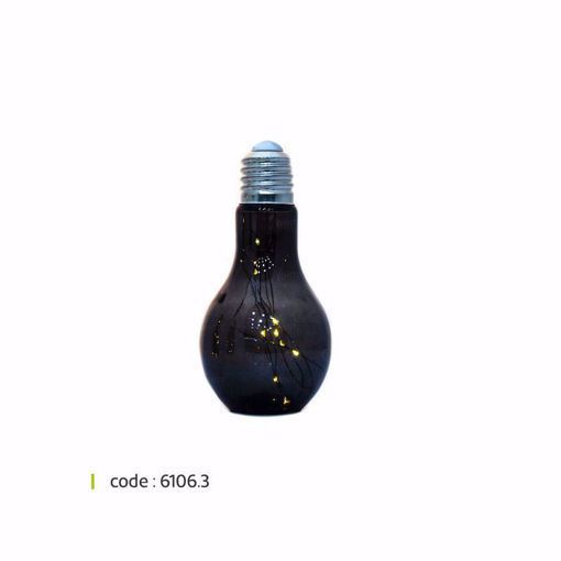 تصویر از لامپ ریسه دار دودی وایت پلیت کد 6106.2 یک عددی
