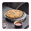 تصویر از بشقاب پیتزا فلزی متال 35 سانت مشکی وایت پلیت کد 7053.1m یک عددی end