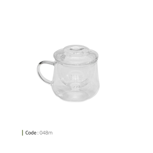 تصویر از لیوان دمنوش مای 380 سی سی وایت پلیت کد 048m یک عددی