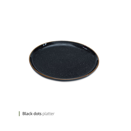 تصویر از دیس بلک داتس 29 سانت وایت پلیت کد 880.99 یک عددی