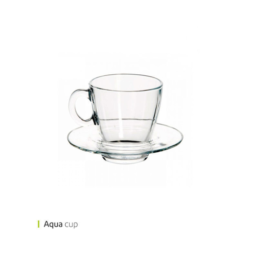 تصویر از فنجان و نعلبکی اکوا 210 سی سی پاشا باغچه کد 95040 شش عددی end