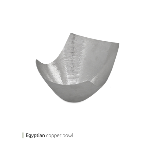 تصویر از کاسه مسی مصری 28 سانت وایت پلیت کد 2003202 یک عددی