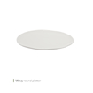 تصویر از دیس گرد ویوی 30 سانت وایت پلیت کد 11029 یک عددی