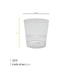 تصویر از نیم لیوان اینساید استریپ 280 سی سی وایت پلیت کد 362.58851 یک عددی end