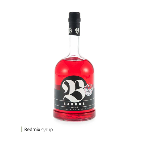 تصویر از سیروپ رد میکس بارهس وایت پلیت کد 403002 یک عددی end