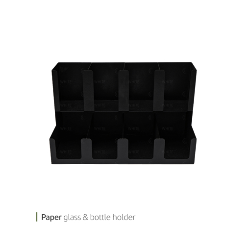 تصویر از استند لیوان فلزی 8 تایی وايت پليت کد 7096m یک عددی