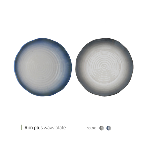 تصویر از دیس گرد ویوی ریم پلاس 30 سانت وایت پلیت کد 110029m یک عددی