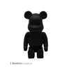 تصویر از مجسمه bearbrick نشسته وایت پلیت کد 96.901 یک عددی