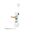 تصویر از مجسمه balloon bear چراغ دار وایت پلیت کد 94.472467 یک عددی