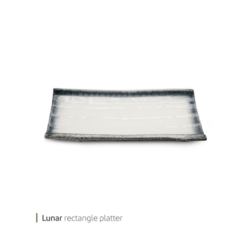 تصویر از دیس مستطیل لونار 24 سانت وایت پلیت کد 91.100161 یک عددی