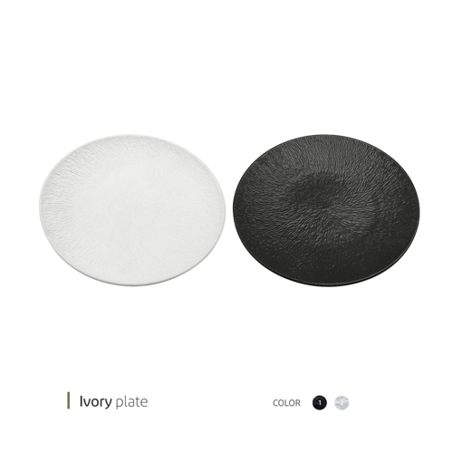 تصویر از بشقاب ایووری 30 سانت وایت پلیت کد 91.101112 یک عددی