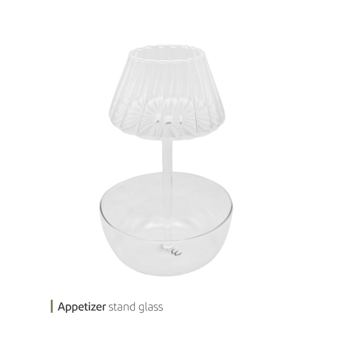 تصویر از دسر خوری دو طبقه بول وایت پلیت کد 93.658432 یک عددی