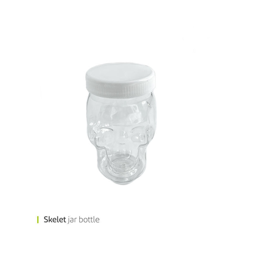 تصویر از بطری جار اسکلت 470 سی سی وایت پلیت کد 200020m یک عددی