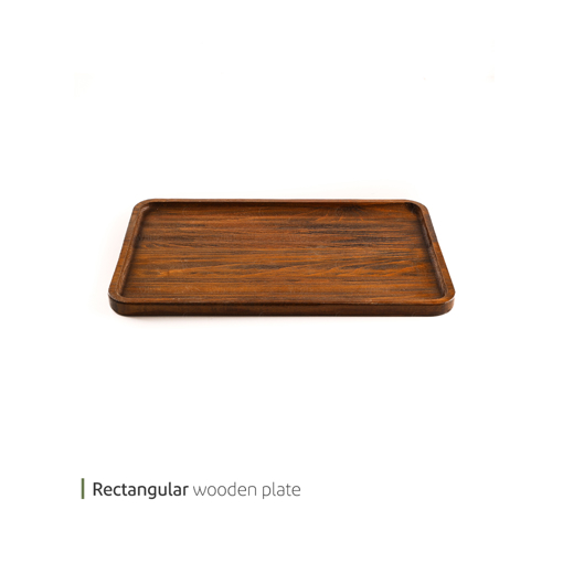 تصویر از دیس چوبی مستطیل وایت پلیت کد 1206m یک عددی