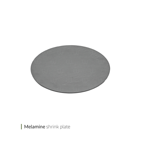 تصویر از دیس ملامین گرد فلت شیرینک 31 سانت وایت پلیت کد 99467.2 یک عددی