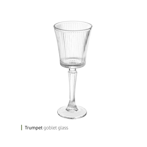 تصویر از گیلاس شیپوری راند 300 سی سی وایت پلیت کد 1.514 شش عددی