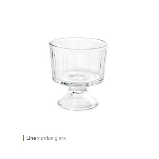 تصویر از بستنی خوری لاین 300 سی سی وایت پلیت کد 1.033 شش عددی