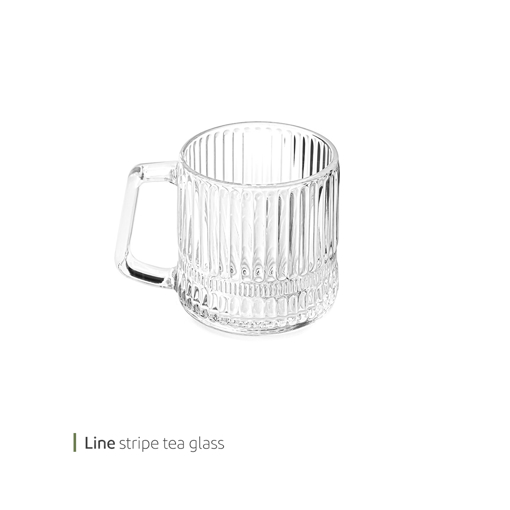 تصویر از لیوان چای استریپ لاین 170 سی سی وایت پلیت کد 362.4011701 یک عددی