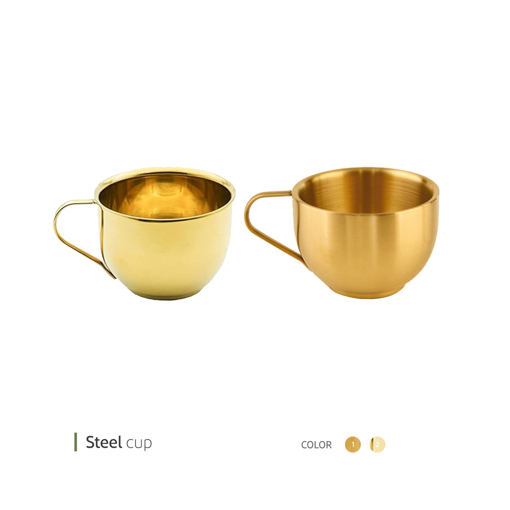 تصویر از فنجان تک استیل 170 سی سی وایت پلیت کد 700945m یک عددی