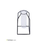 گلدان فرفورژه چهار ضلعی وایت پلیت کد 6106.4 یک عددی