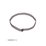 فنس گارنیش وایت پلیت کد 846.1 یک عددی
