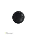 درب لیوان بیرون بر 360 سی سی مشکی وایت پلیت کد 5360.22 یک عددی