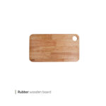 تخته چوبی مستطيل رابر 40 سانت وايت پليت 2079 یک عددی