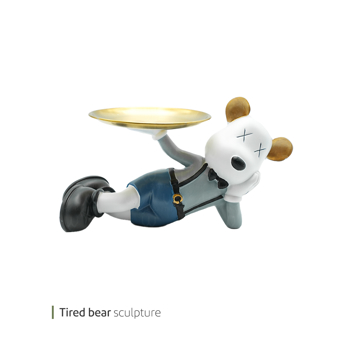 مجسمه tired bear وایت پلیت کد 94.4789 یک عددی مجسمه tired bear وایت پلیت کد 94.4789 یک عددی - تصویر 1