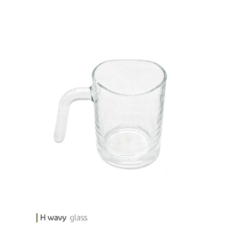 لیوان چای اچ ویوی 330 سی سی وایت پلیت کد 93.6583020 یک عددی