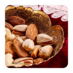 پیاله برنجی طرح گل یاس وایت پلیت کد 4265.4 یک عددی - تصویر 3
