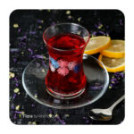 استکان و نعلبکی کمر باریک میسیس فلوور 150سی سی جی فور یو کد 9635 شش عددی - تصویر 2