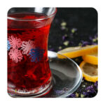 استکان و نعلبکی کمر باریک میسیس فلوور 150سی سی جی فور یو کد 9635 شش عددی - تصویر 3