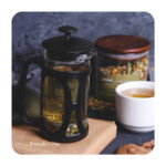 فرنچ پرس مدرن 350 سی سی وایت پلیت کد 014350  یک عددی - تصویر 2