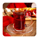 استکان کمر باریک کی اف 140سی سی پاشا باغچه کد 55411 شش عددی - تصویر 2