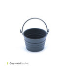 سطل فلزی متال دسته دار کوچک وایت پلیت کد 7063 یک عددی - تصویر 6